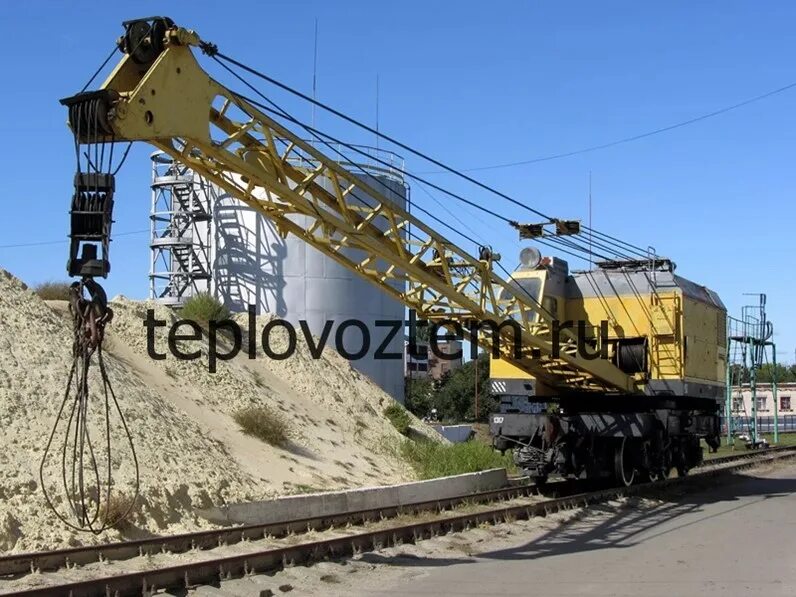 Ремонт железнодорожного крана. Ремонт железнодорожного крана. Ж. Кж 561. Кдэ.