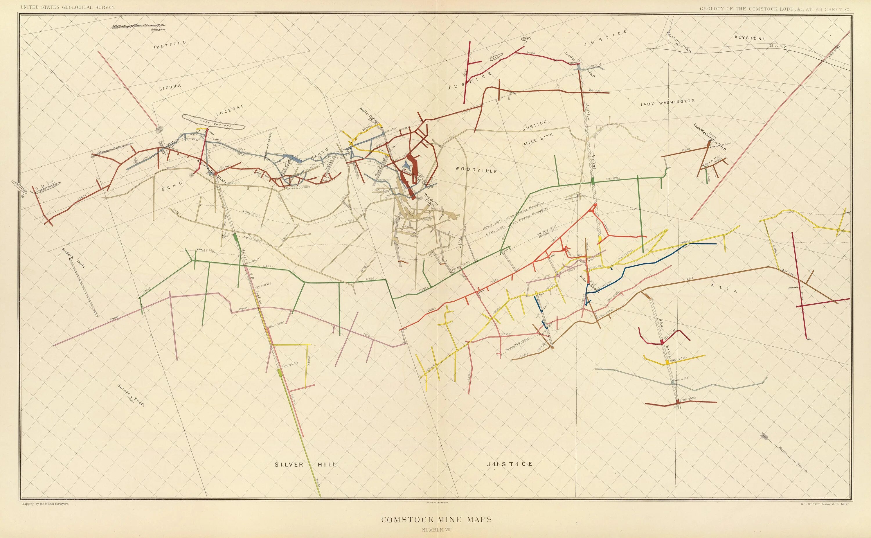 Mine maps. Mine map.