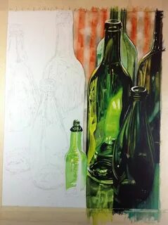 Нарисовать стеклянную