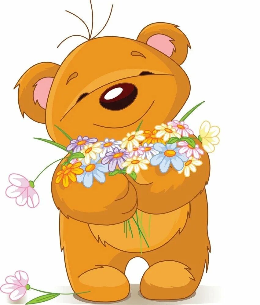 Стикер день спасибо. Спасибо картинки. Спасибо рисунок. Стикеры Медвежонок с цветами. Мишка с цветами рисунок.