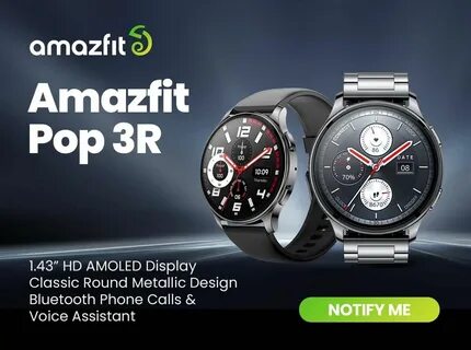 Amazfit pop 3r не показывает время