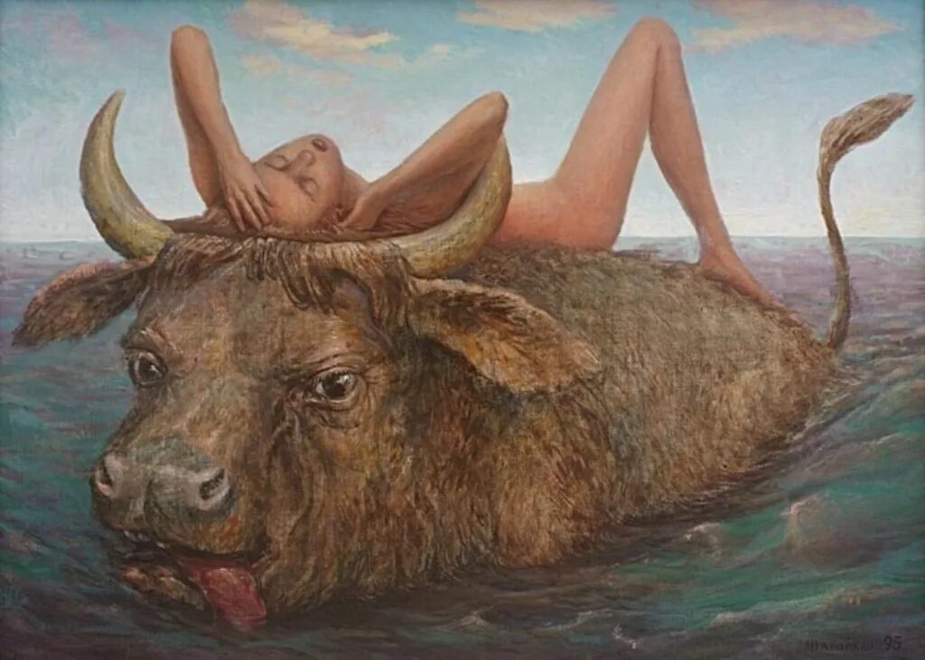 Зевс бык европа. Похищение европы бык зевс. критский бык и пасифая.