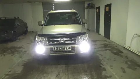 Лампа дальнего паджеро 4