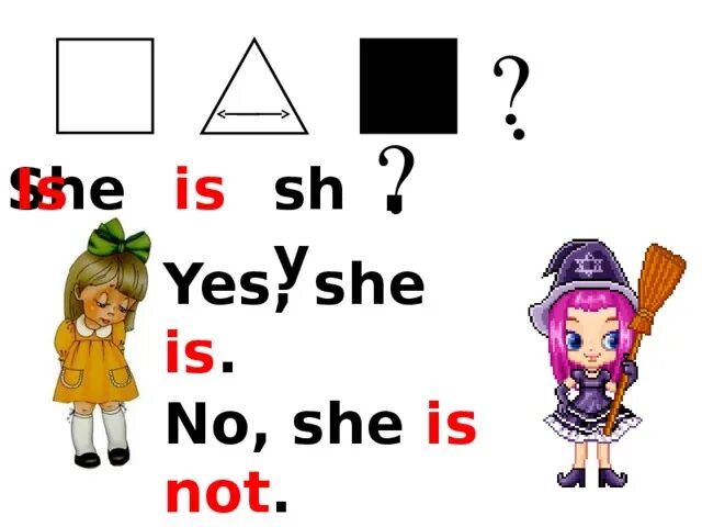 She is shy. Yes she is. She goes.