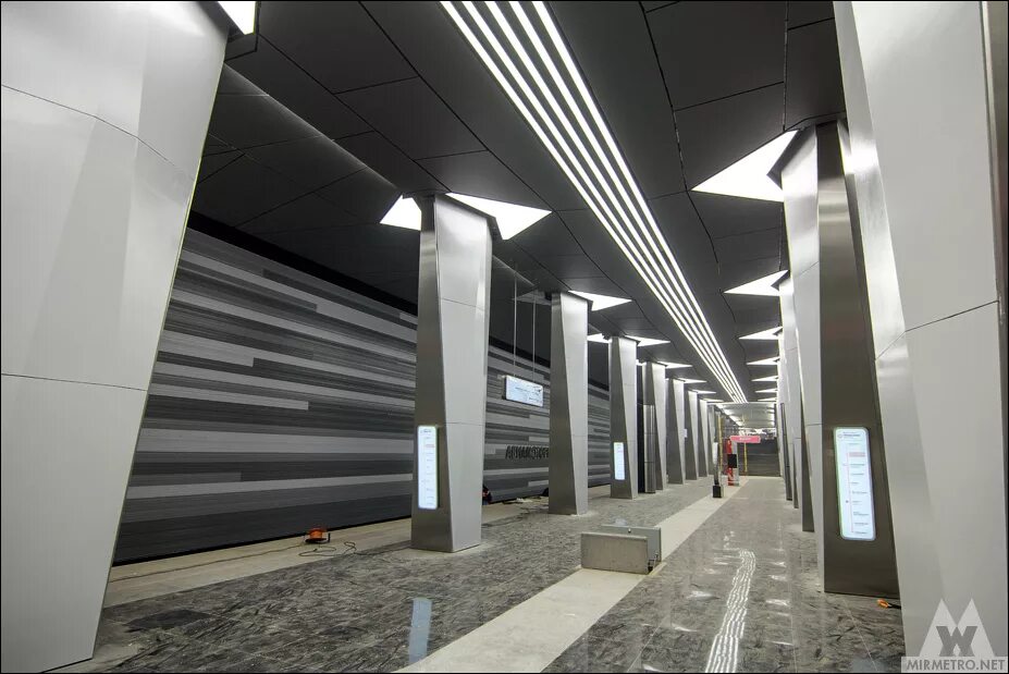 метро авиамоторная большая кольцевая линия