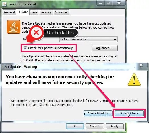 Что за программа java update. Джава обновить. java как отключить обновления. как обновить java. check for updates java.
