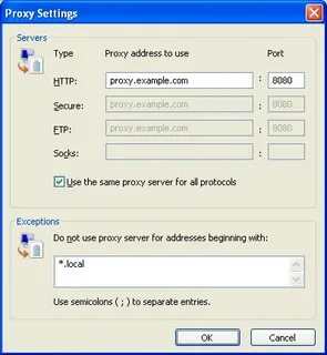 Server username