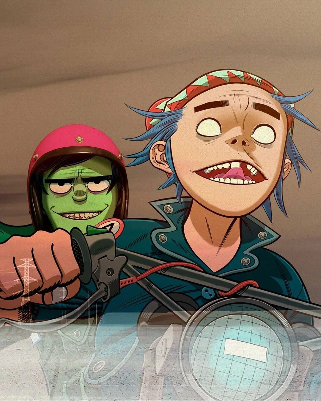 2d Gorillaz. Гориллаз 2022. Джейми Хьюлетт гориллаз. Gorillaz Мердок арт. Gorillaz be happy