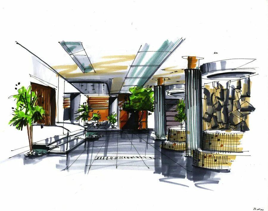 Sketch rendering
