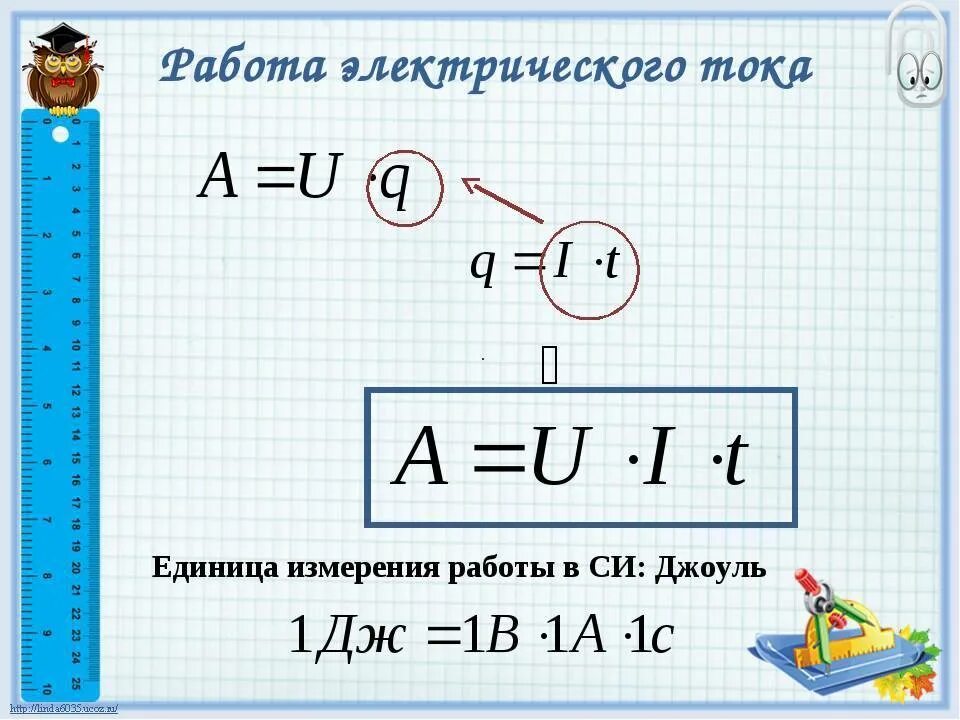 Единицы измерения работы 7 класс. Работа электрического тока. работа тока единица измерения. единицы работы электрического тока. в чём измеряется работа тока.