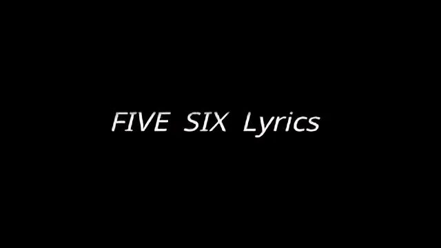 Файв сикс. Five Five Pouya. Five Six. Five Five Six.