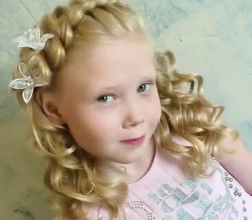 Прически в детский сад на длинные волосы