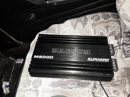Снова моноблок - магнум m800d.