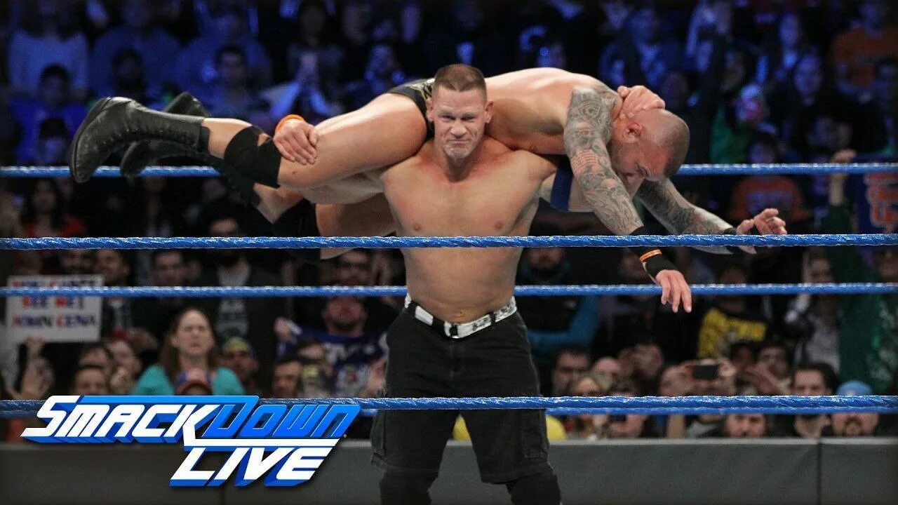 Реслинг видео. John cena против Рэнди Ортона. Джон сина реслинг. Randy Orton John cena. SMACKDOWN John cena.