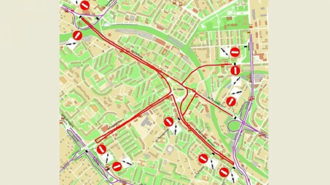 Движение транспорта 9 мая. Маршрут 40 Пенза схема движения. Схема движения автобусов в Пензе. Временно изменится схема движения транспорта. Изменение 40 маршрута