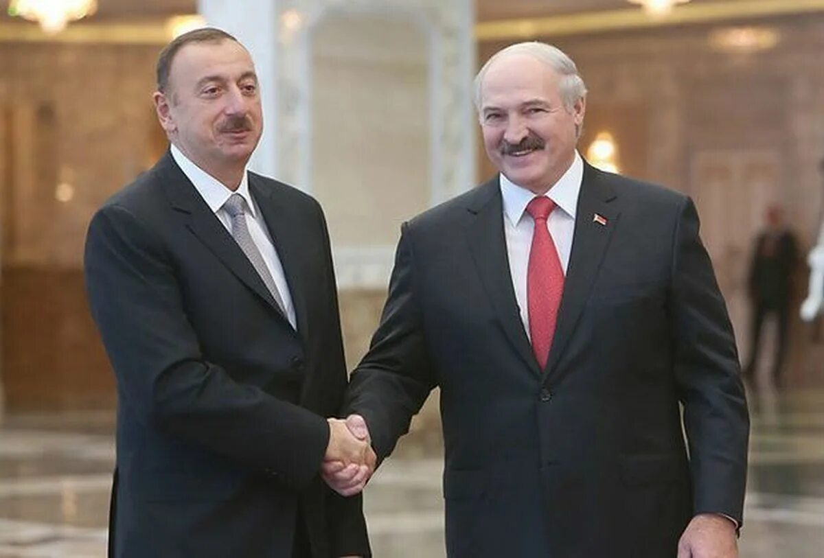 Лукашенко в азербайджане. Лукашенко и алиев.