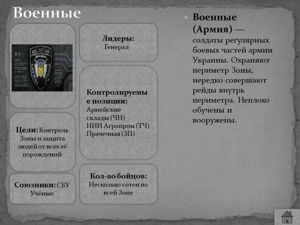 Группировка контроль