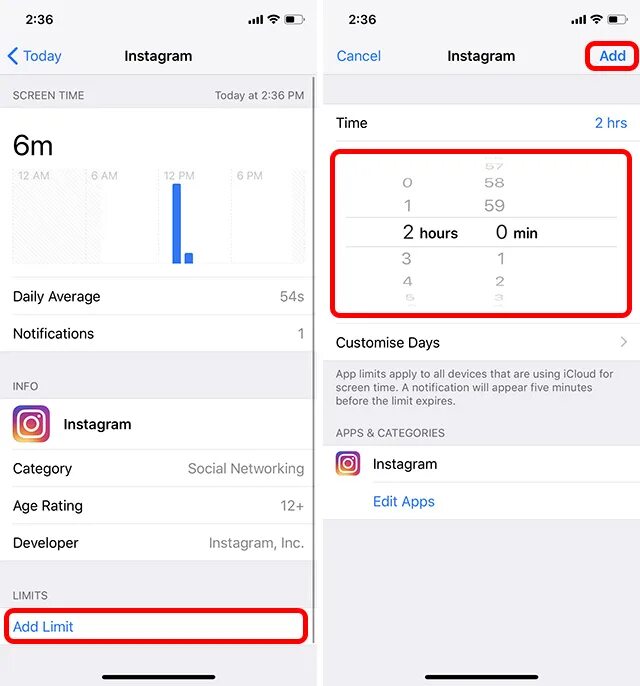 Add limit. Экранное время Инстаграмм. Как поставить ограничение по времени на Инстаграм. Скрин пользования аэрподс. Что такое лимит времени в Инстаграм.