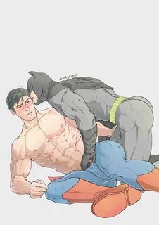 batman, superman, clark kent, and bruce wayne (dc comics and 2 more) drawn ...
