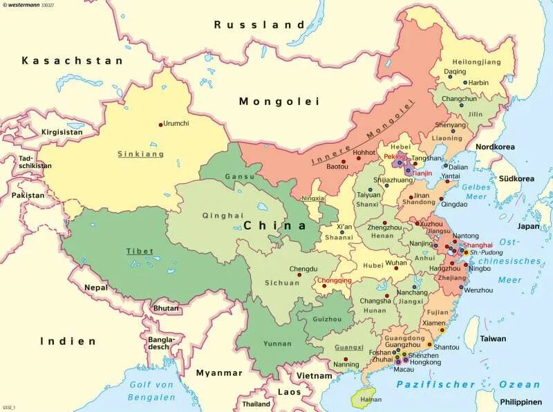 Город с государственной границей китая. КНР на карте. Пекин на карте Китая.
