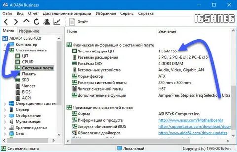 Как узнать номер материнской