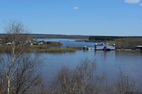 На сколько поднялась река вятка