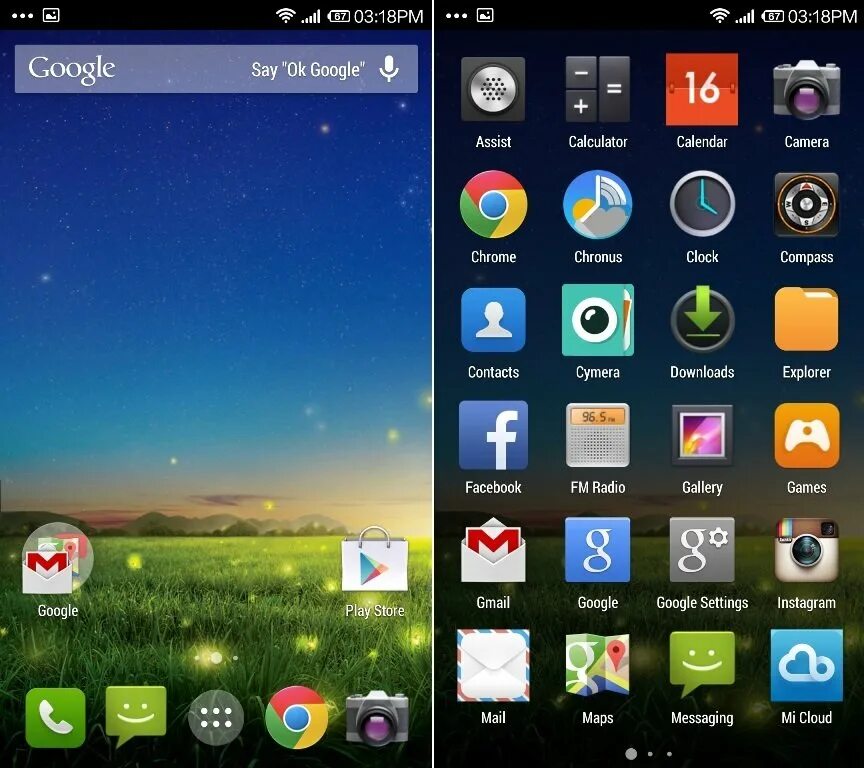 Miui установка приложений