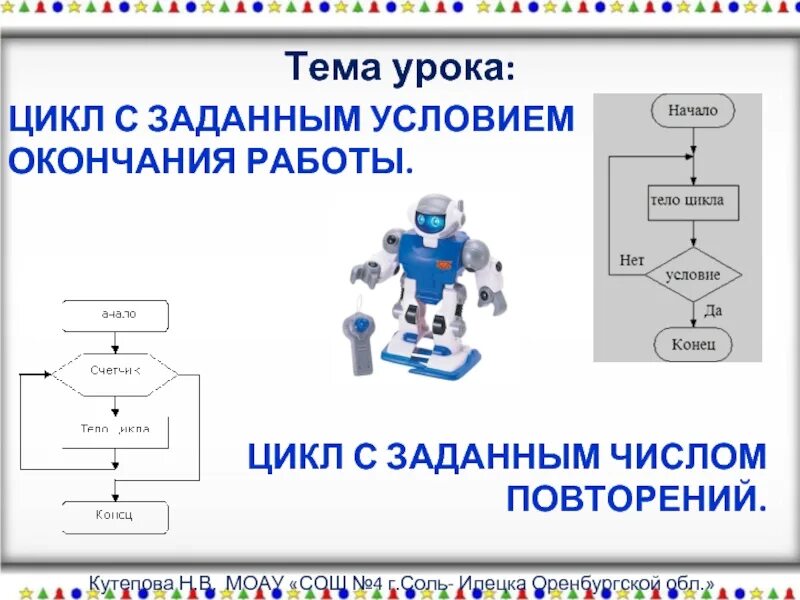 Цикл с заданным условием окончания работы. Цикл с заданным условием оконч. Алгоритм с заданным условием окончания работы. Алгоритм цикл с заданным условием окончания работы. Цикл с условием 8 класс презентация