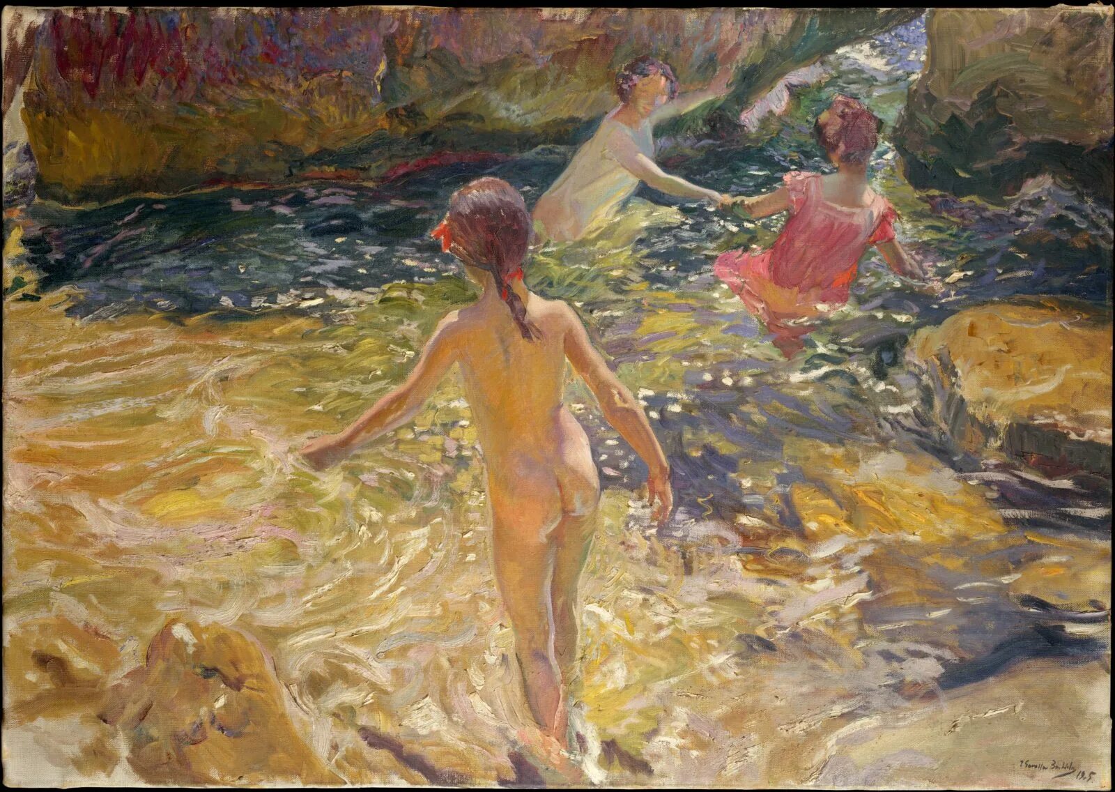 Макс либерман картины море. Натуралисты 18. Брук шилдс в детстве голубая лагуна. Соролья хоакин (1863-1923). Макс либерман bathing boys.