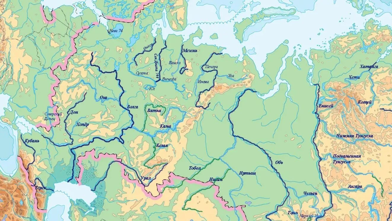 Какая река разделяет западную и восточную