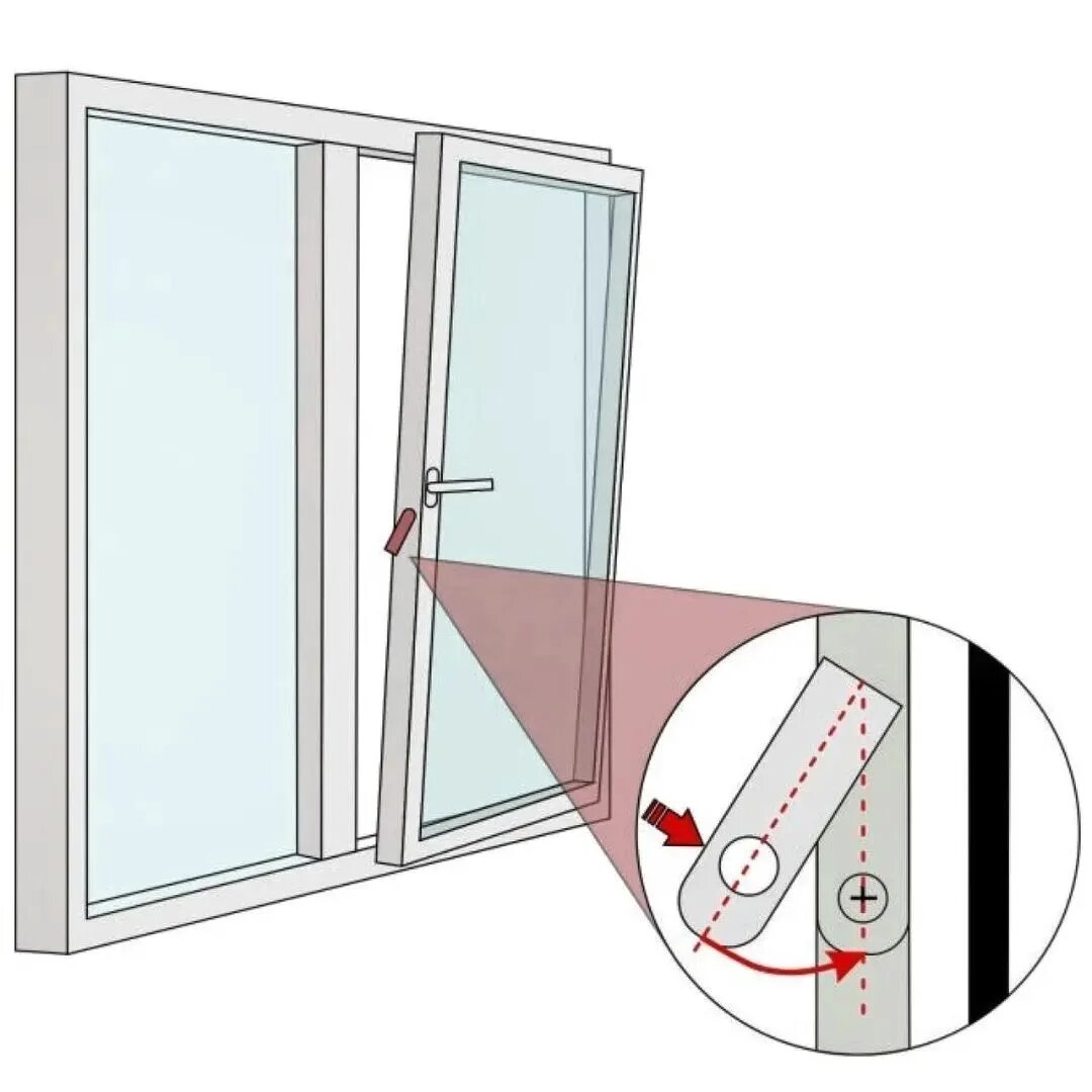 Если окно открылось сверху и сбоку. Балконная дверь с импостом. Окна открываются сверху и снизу. Балконная дверь поворотно-откидная. Пластиковое окно закрылось и не открывается