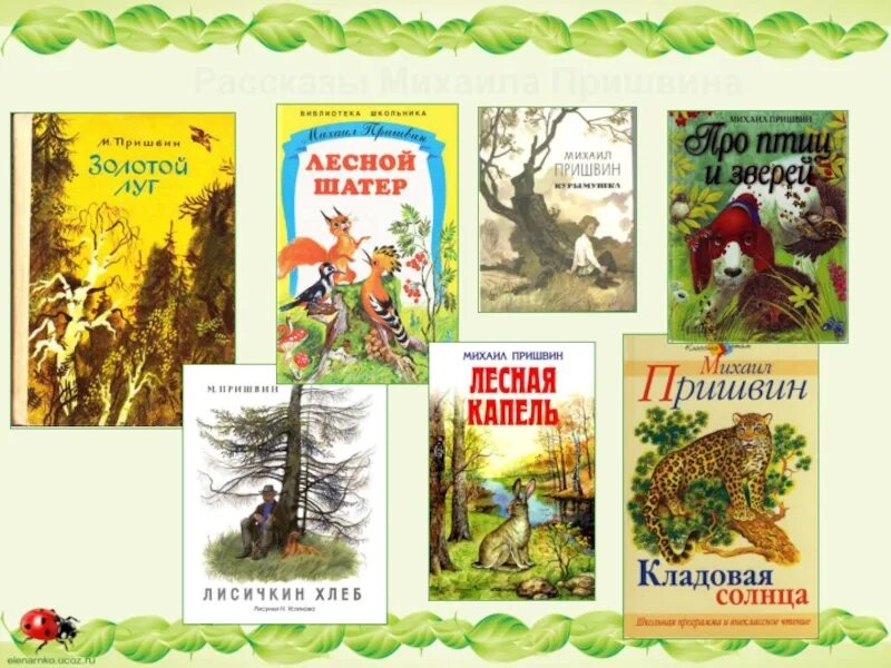 Название рассказов пришвина. Произведения о природе. Произведения Пришвина. М пришвин произведения. Произведения Михаила Пришвина.