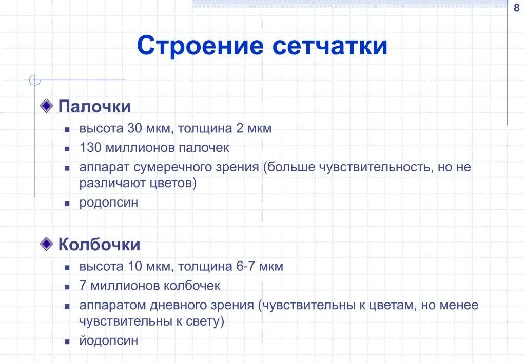 Колбочки глаза функции. Функции палочек и колбочек глаза таблица. Колбочки и палочки глаза функции. Палочки и колбочки сетчатки глаза функции. Колбочки и палочки глаза функции и строение.