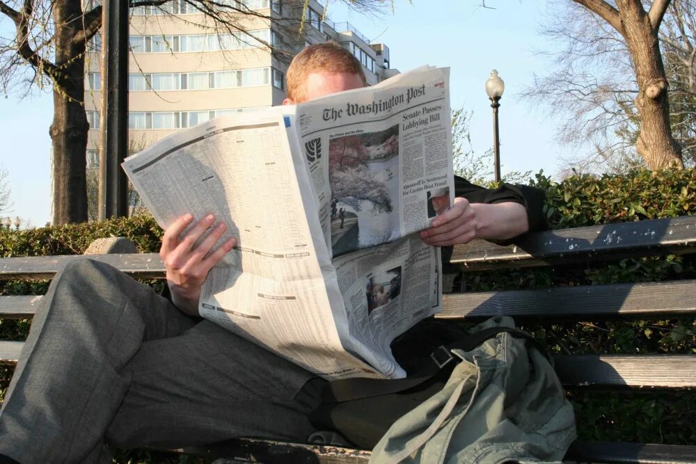 Making a newspaper