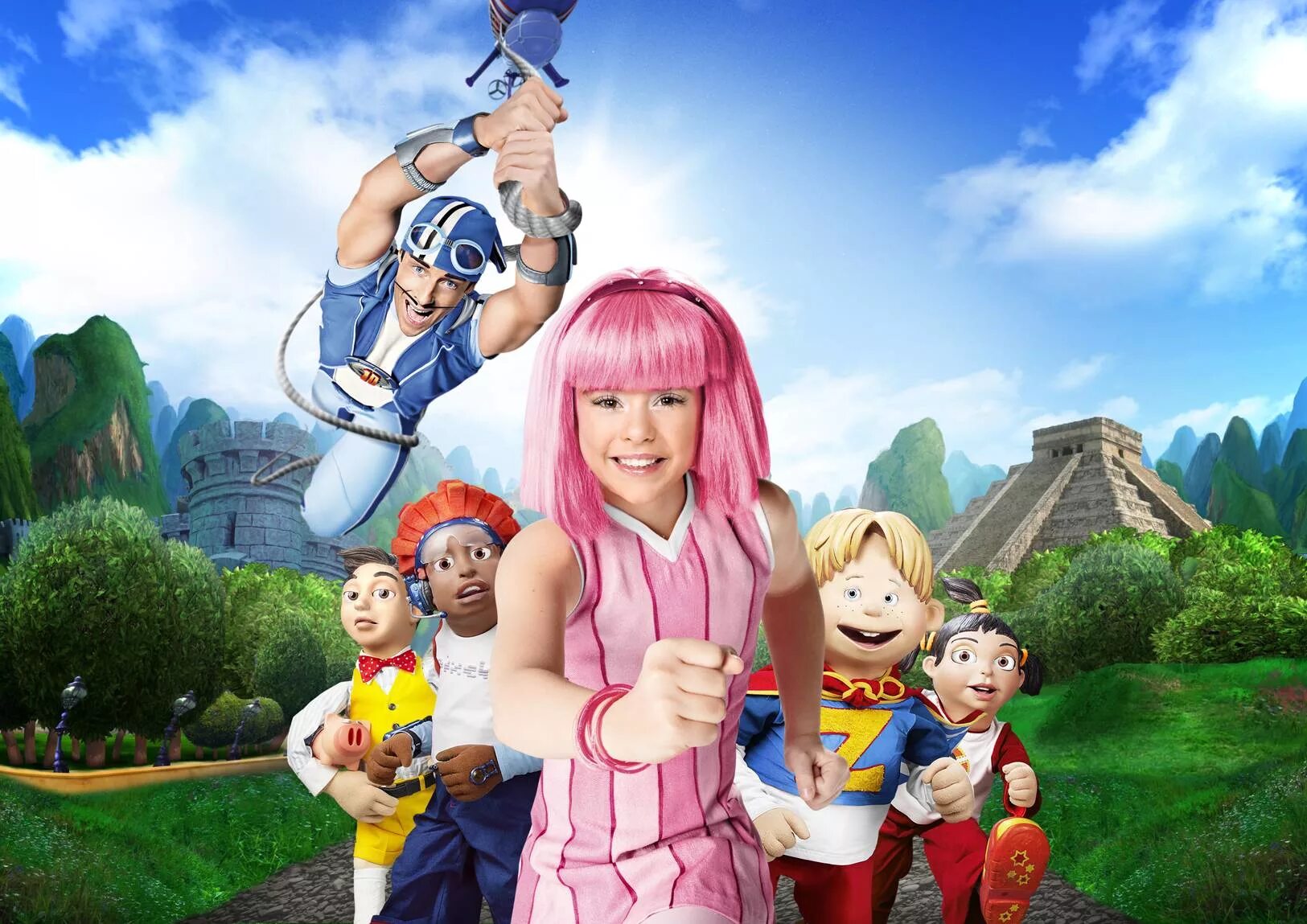 Включи lazy. Лентяево мультсериал. сериал лентяево спортакус. lazy town лентяево. мультик спортакус лентяево.