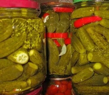 Огурцы в закручивающиеся крышки
