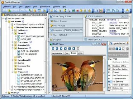 Firebird sql