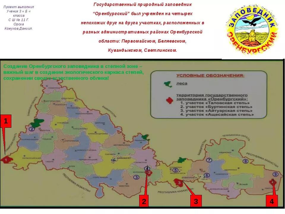 Проекты оренбуржья. Заповедники и нац парки Оренбургской области. Оренбургский Степной заповедник местоположение. Гос заповедники Оренбурга. Природная зона степь заповедник Оренбургский.