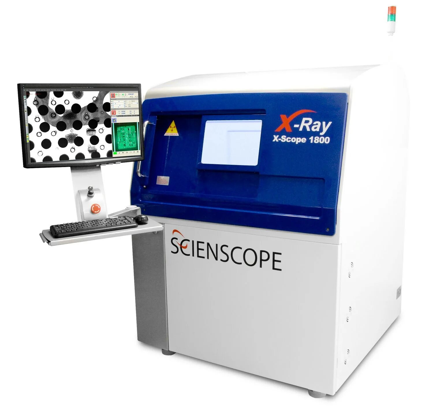 Про 1800. X-scope 1800, Scienscope. Оборудование рентгеновского контроля. Рентгеновский контроль качества печатных плат. Automated x-ray and Optical Inspection для печатных плат.