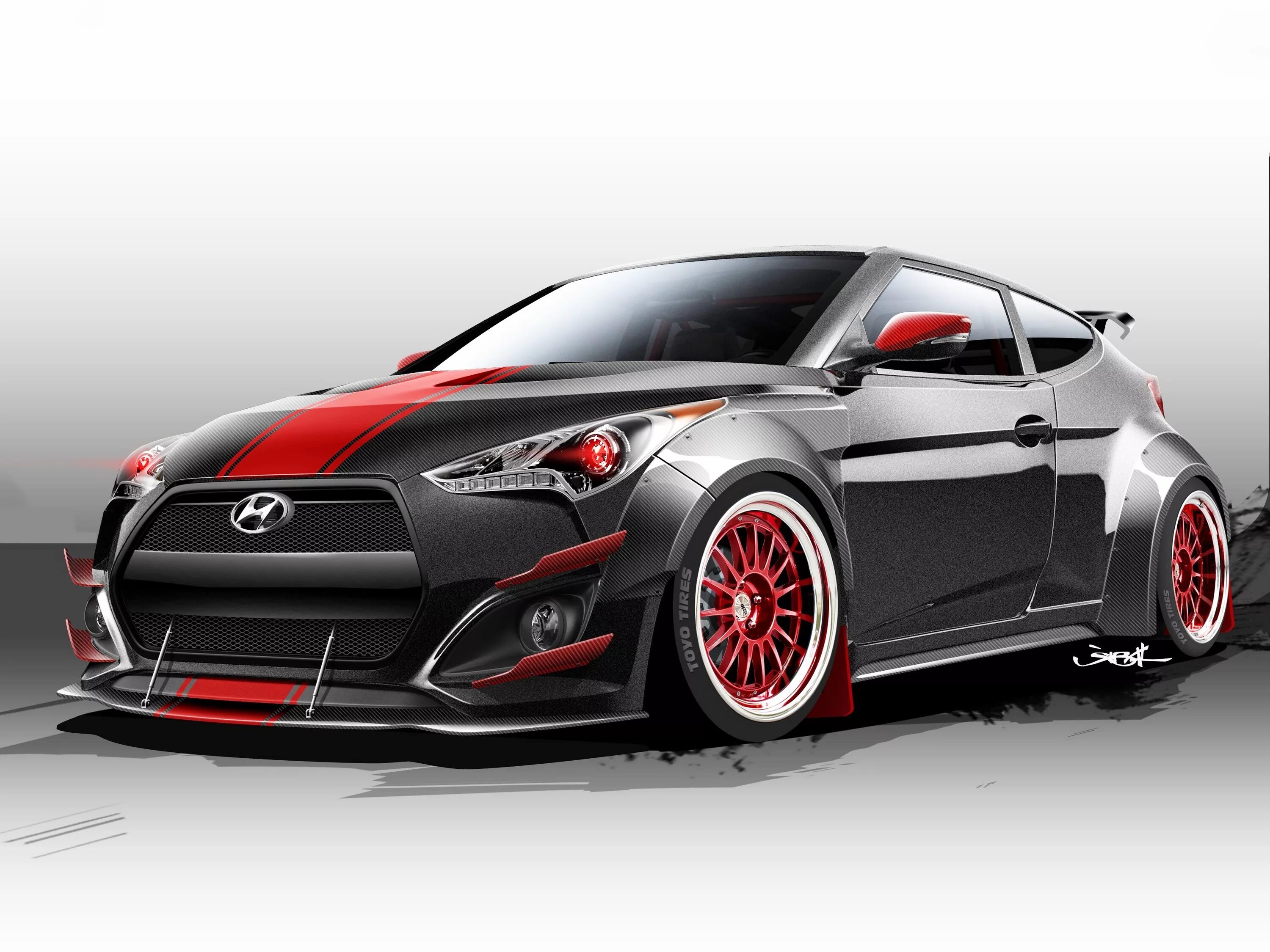 Special tuning. Hyundai Veloster New Tuning. Hyundai Veloster r. Хендай Велостер тюнинг. Hyundai Veloster тюнинг.