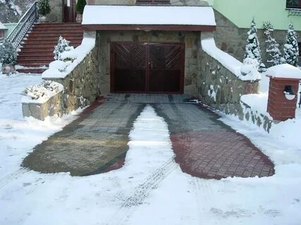 Обогрев дорожек