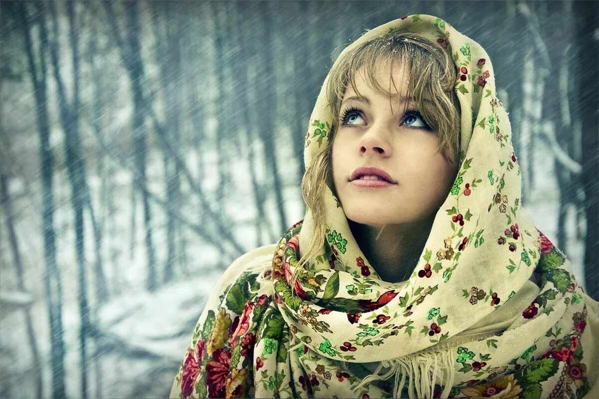 Душевную красивую русскую