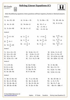 8 grade math