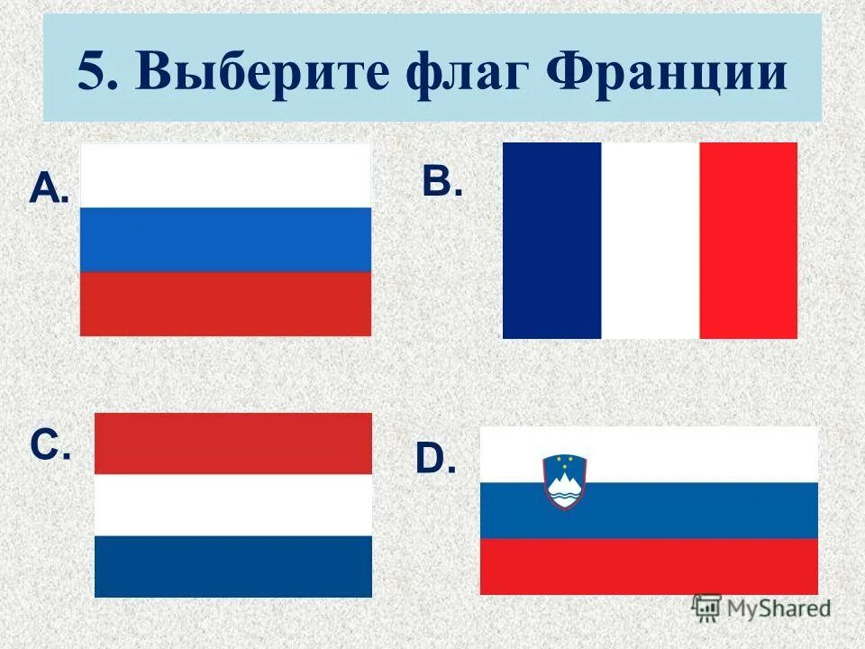 Выберите какой флаг. Выберите какой флаг
