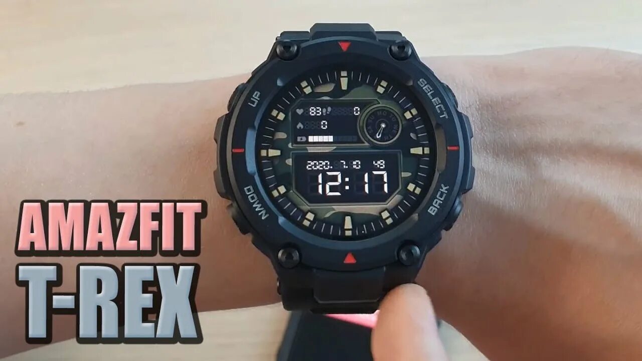 Amazfit t rex отзывы. Amazfit t-Rex 2. Смарт часы 2020 года. Часы t-Rex на руке. Amazfit t Rex Ultra винтовой штифт.