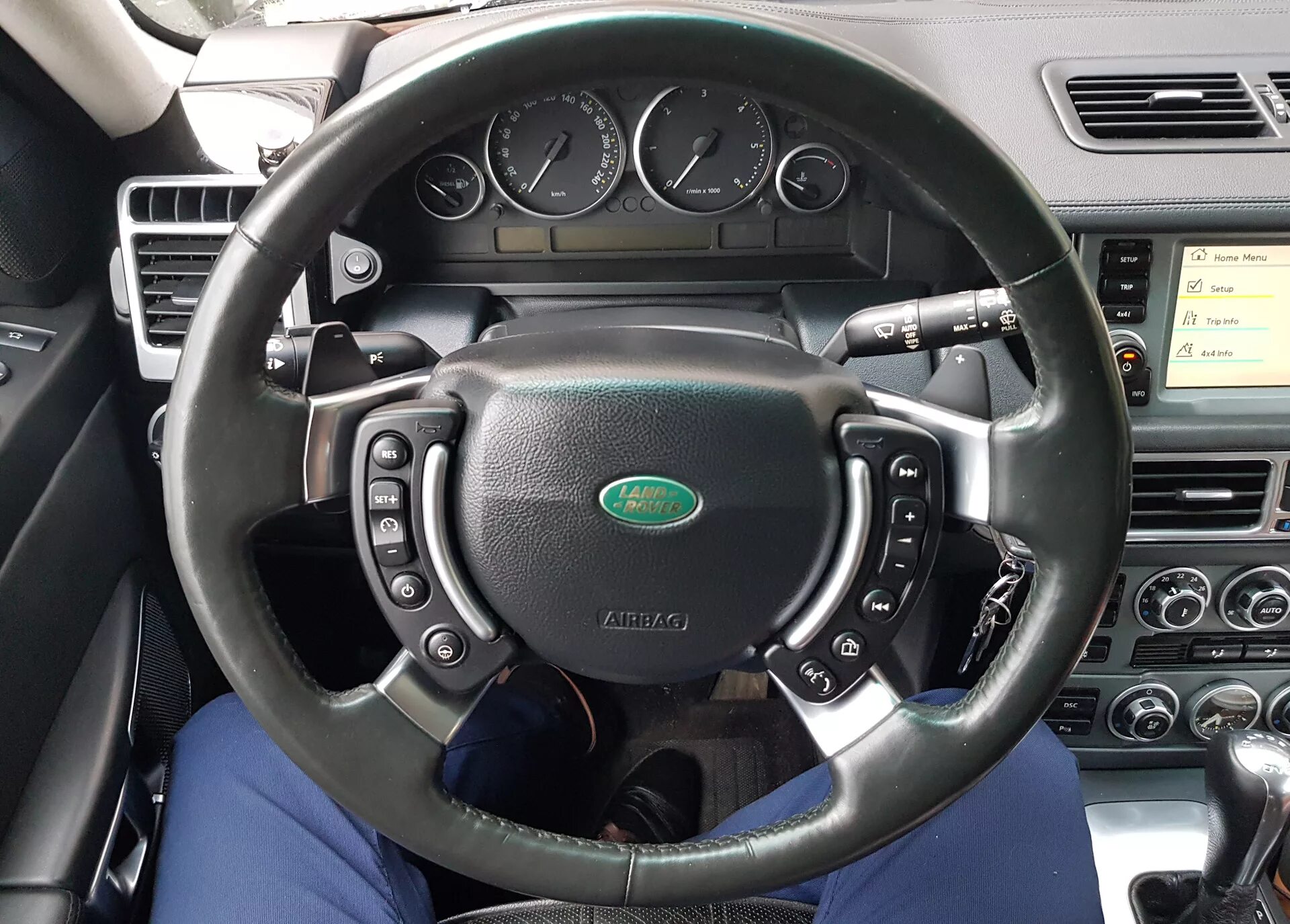 Перетяжка руля Range Rover Sport своими руками - Land Rover Range Rover Sport (1