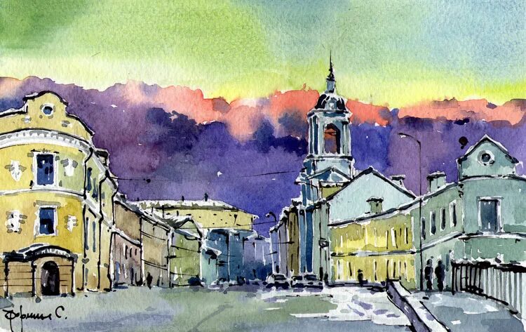 Тушь и акварель иллюстрации. Рисование акварелью и тушью. Город акварель тушь. Графика акварель и тушь. Акварель и тушь.