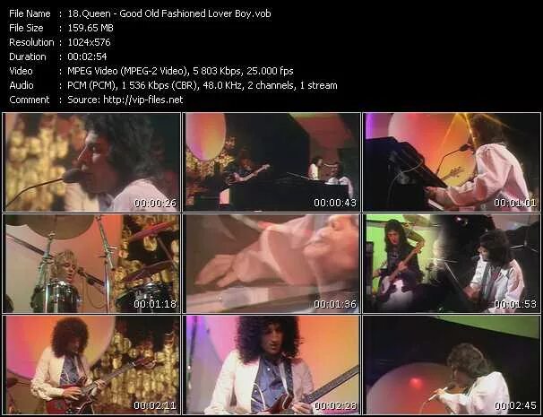 Песня good old fashioned lover boy. Песня good old fashioned lover boy