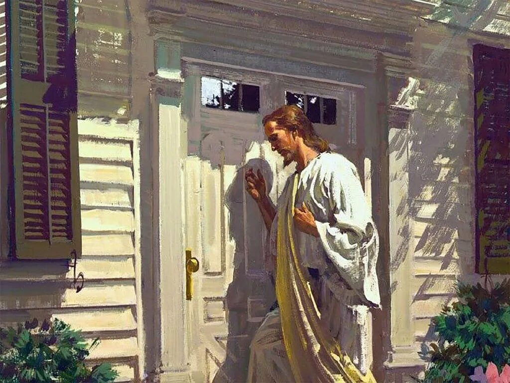 Отворяю дверь передо мной большая. Грег Олсен Иисус. Иисус Христос стучится в дверь. Христос у двери.