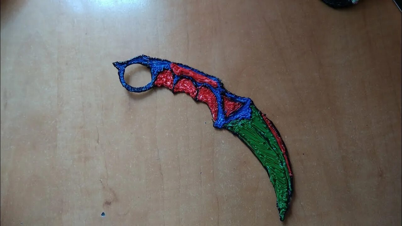 3д керамбит. Керамбит 3д ручкой. ножи кс го керамбит 3d ручка. керамбит из стандофф 3д. керамбит стандофф 2 для 3д ручки.